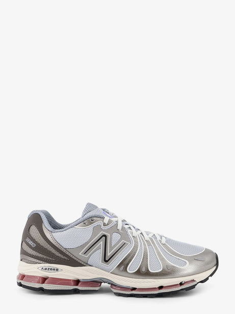 New Balance U18907 mesh sneakers with logo on the side - Argento