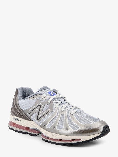 New Balance U18907 mesh sneakers with logo on the side - Argento