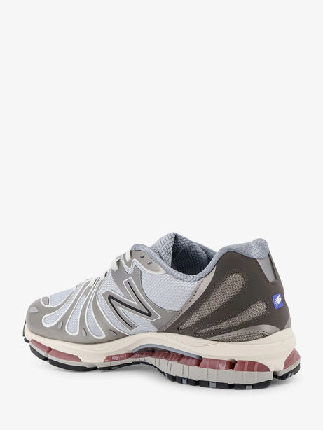 New Balance U18907 mesh sneakers with logo on the side - Argento