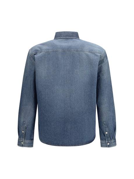 Saint Laurent Denim Shirt - Petroleum Blue