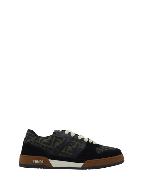 Fendi Match Sneakers - Nero+Tabacc.Nero+Ice