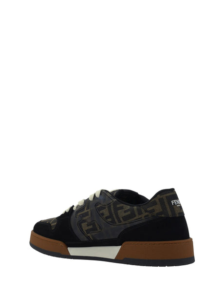 Fendi Match Sneakers - Nero+Tabacc.Nero+Ice