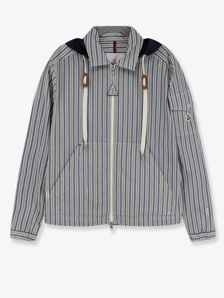 Moncler Havas striped cotton jacket - Azzurro