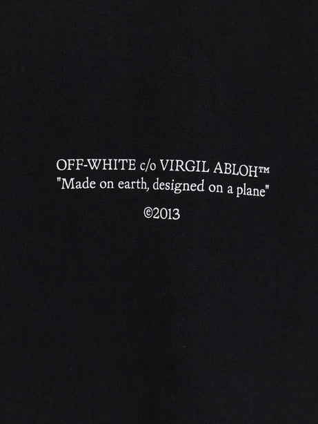 Off White Statement cotton T-shirt - Black