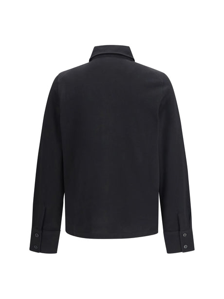 Vivienne Westwood Polo in pure cotton piqué with long sleeves - Black