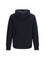 Fred Perry Hoodie with striped cuffs - Black