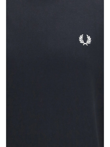 Fred Perry Crewneck sweatshirt with logo - Black