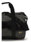 Fred Perry FP TONAL CLASSIC BARREL BAG - Black/Gold