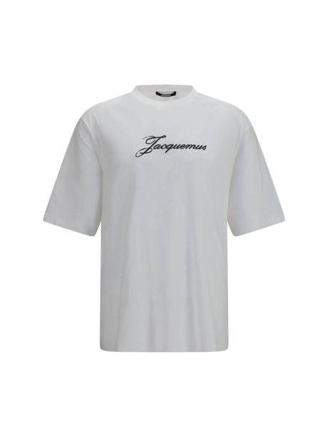 Jacquemus Cotton logo T-shirt - White