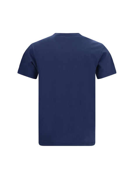 Kenzo Kenzo Tulip embroidered cotton T-shirt - Blue Black