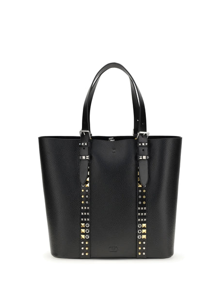 Valentino Garavani Rockstud medium Tote Bag - Black