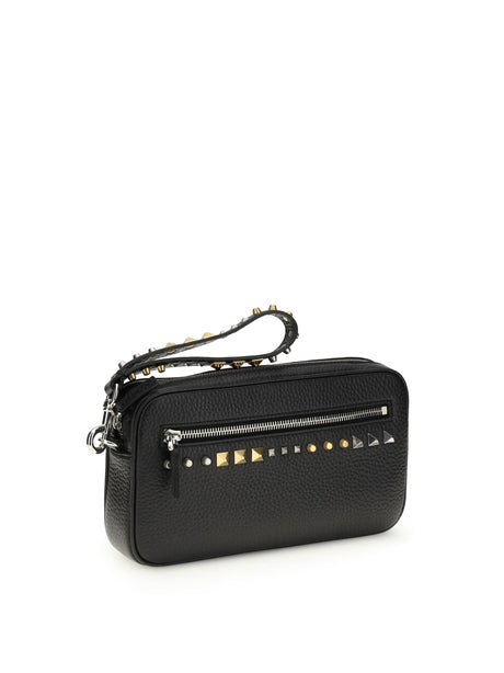 Valentino Garavani Rockstud Clutch Bag - Black