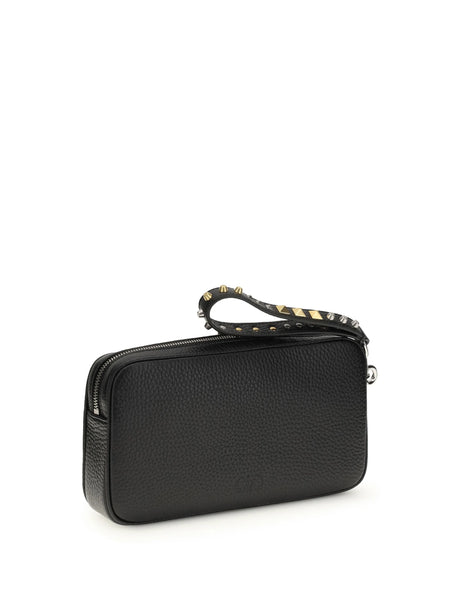 Valentino Garavani Rockstud Clutch Bag - Black