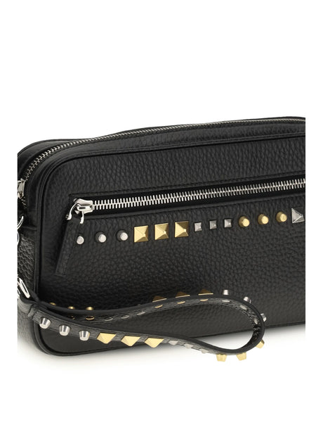 Valentino Garavani Rockstud Clutch Bag - Black