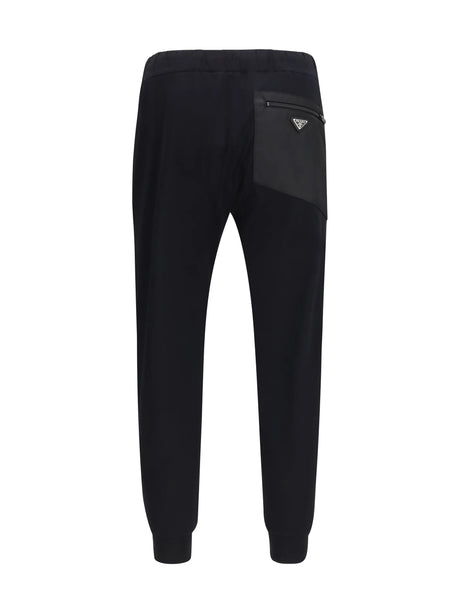 Prada Drawstring Pants - Black