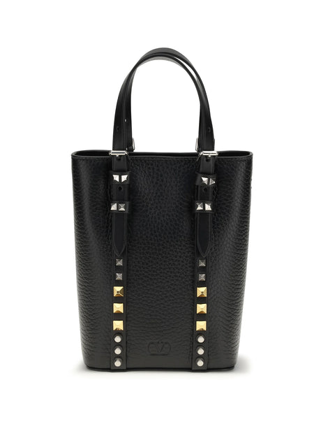 Valentino Garavani Rockstud mini Bucket Bag - Black