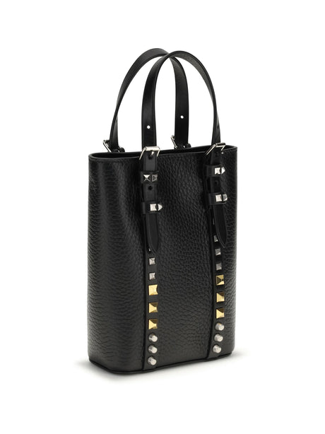 Valentino Garavani Rockstud mini Bucket Bag - Black