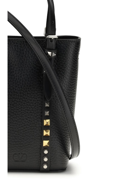 Valentino Garavani Rockstud mini Bucket Bag - Black