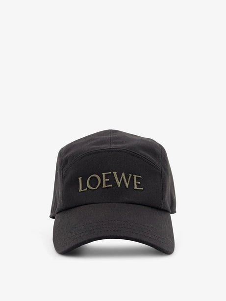 Loewe Paula's Ibiza -Cotton Camp Hat - Black