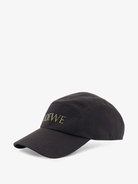 Loewe Paula's Ibiza -Cotton Camp Hat - Black