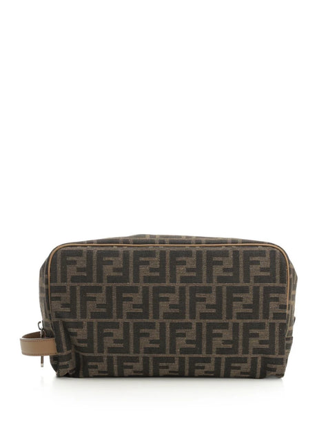 Fendi Beauty Case Ff - Black