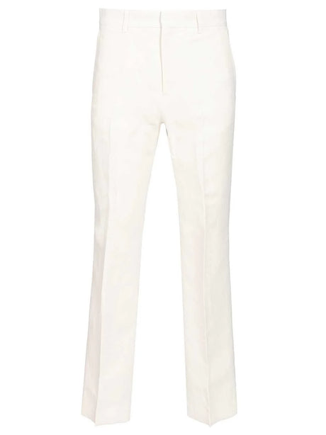 Ami Straight Fit Trousers - White