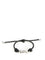 Saint Laurent Cassandre Leather Bracelet - Black