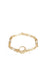 Saint Laurent T-Bar Bracelet - Gold