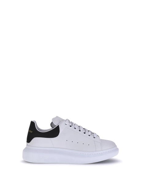Alexander Mcqueen Leather Sneakers - White/Black