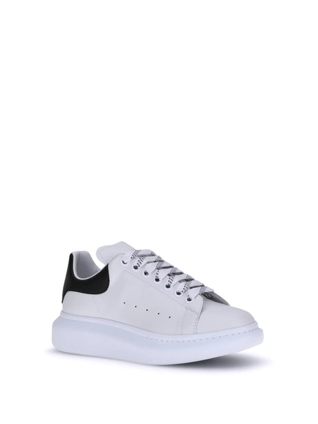 Alexander Mcqueen Leather Sneakers - White/Black