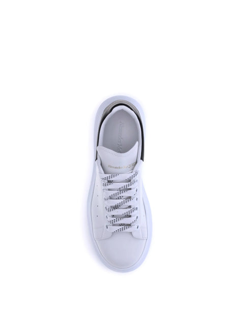 Alexander Mcqueen Leather Sneakers - White/Black