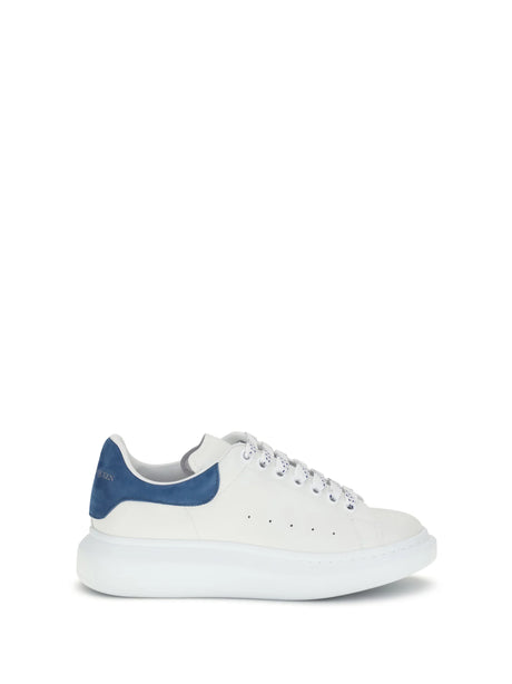 Alexander Mcqueen Leather Sneakers - White/Paris Blue