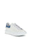 Alexander Mcqueen Leather Sneakers - White/Paris Blue