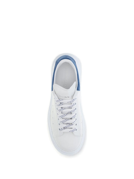 Alexander Mcqueen Leather Sneakers - White/Paris Blue