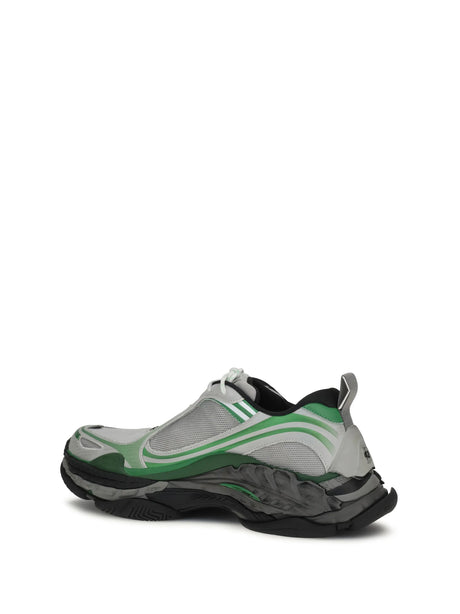 Balenciaga Triple S.2 Sneakers - Grey Mix / Green Mix