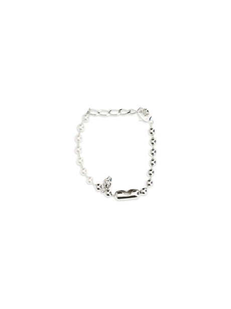 Alexander Mcqueen Pearl skull Bracelet - 0926+Pearl