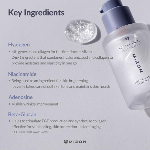 [MIZON] Hyalugen Le Lift Serum 30ML [International Shipping]