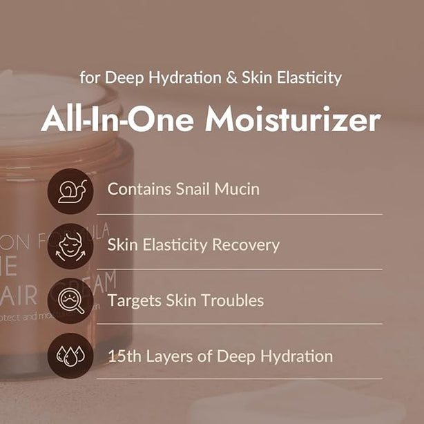 [MIZON] All In One Snail Repair Cream 75ML [International Shipping]