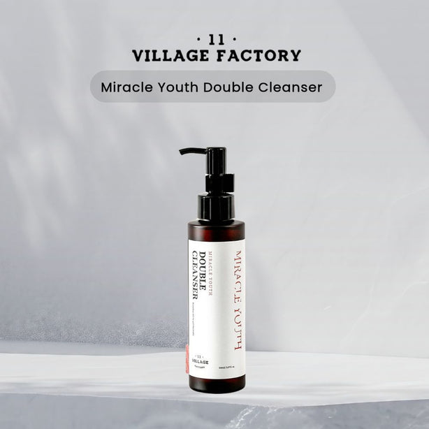 [VILLAGE 11 FACTORY] Miracle Youth Double Cleanser 150ML [International Shipping]