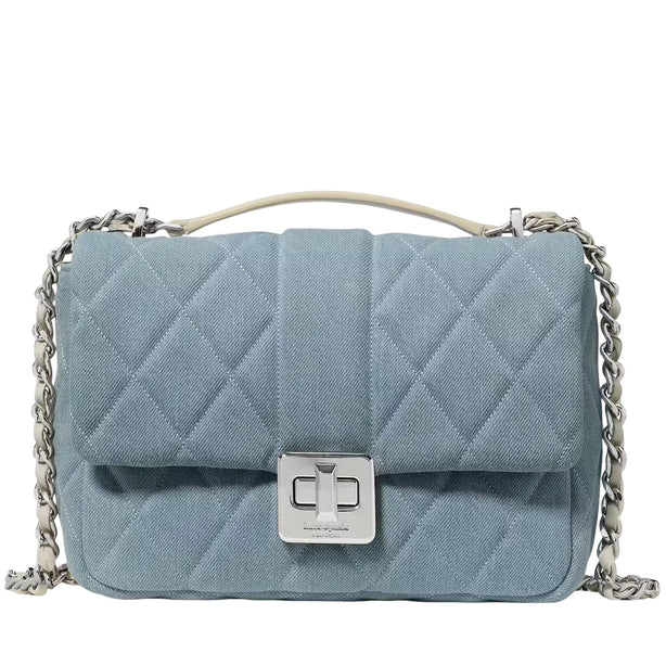 Kate Spade Carey Quilted Denim Crossbody Bag - Blue Multicolor KN591