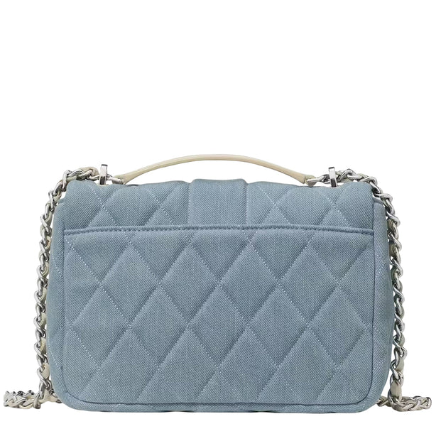 Kate Spade Carey Quilted Denim Crossbody Bag - Blue Multicolor KN591