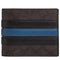 Coach 3-In-1 Wallet In Signature Canvas With Varsity Stripe - Walnut Multi CW385