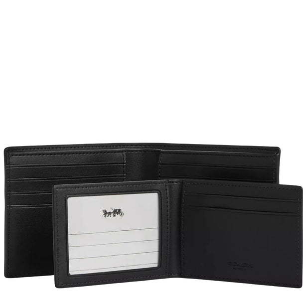 Coach 3-In-1 Wallet In Signature Canvas With Varsity Stripe - Walnut Multi CW385