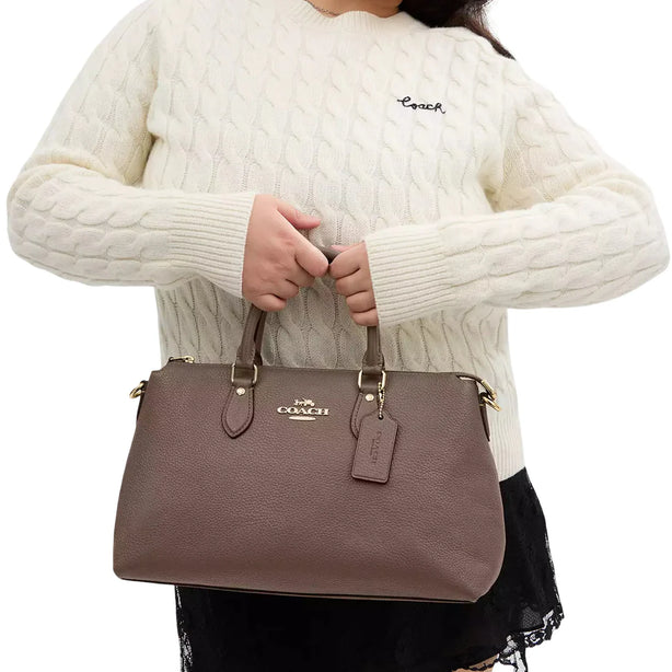 Coach Georgia Satchel Bag - Dark Stone CR156