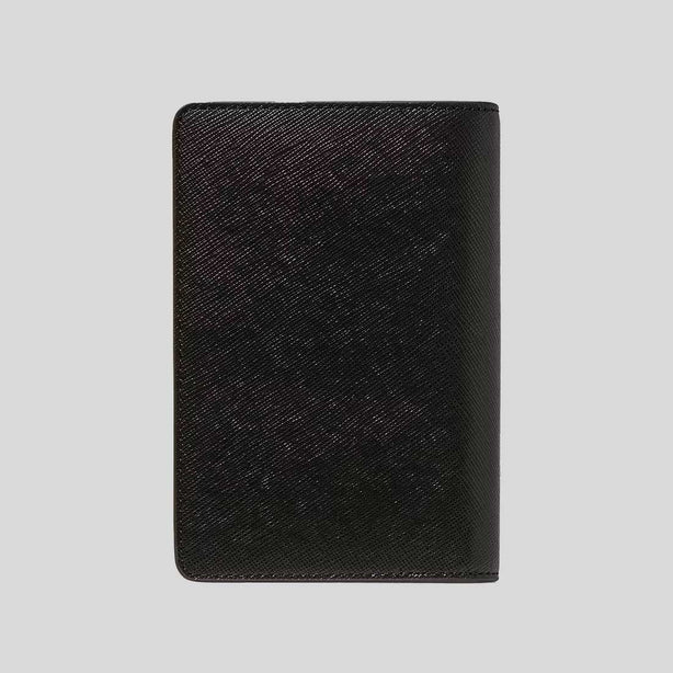 KATE SPADE Saffiano Leather Passport Holder Black RS-KN778