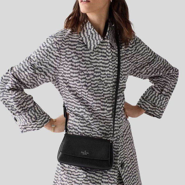KATE SPADE Sutton Mini Crossbody Bag Black RS-KO123