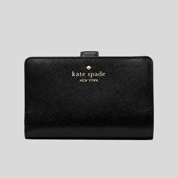 KATE SPADE Medium Bifold Wallet Black RS-KN752