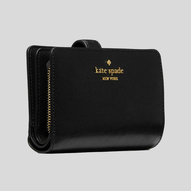 KATE SPADE Medium Bifold Wallet Black RS-KN752