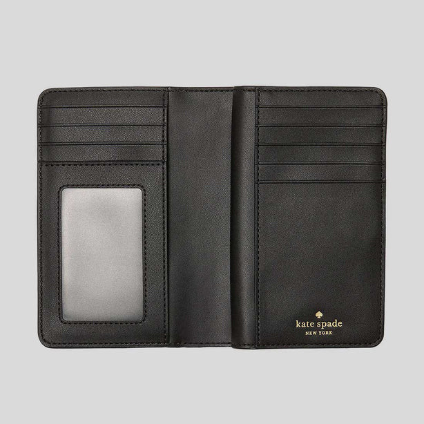 KATE SPADE Medium Bifold Wallet Black RS-KN752