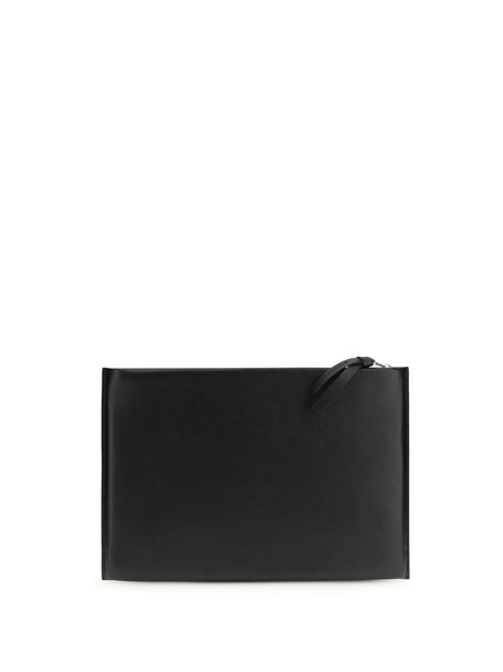 Givenchy Large Antigona Stamped Clutch Bag - Black
